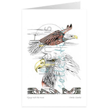 Charger l'image dans la galerie, Charlie Silverfox Flying with the Wind Wall Art | Native Art Canada
