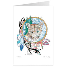 Load image into Gallery viewer, Hubert V. Billy Tribal Cat Wall Art | Native Art Canada
