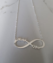 Load image into Gallery viewer, Michif Niiya Infinity Necklace – Sterling Silver

