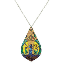 Load image into Gallery viewer, Strong Earth Woman Necklace, Metis artist Leah Dorion
