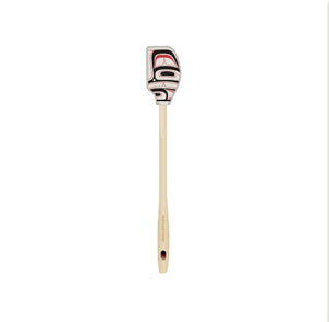 "Eagle Tradition" small spatula by Native Artist Morgan Asoyuf