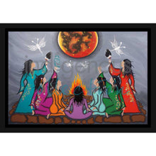 Load image into Gallery viewer, Tracey Metallic We Will See You Again Wall Art | Native Art Canada

