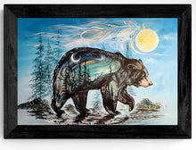 Load image into Gallery viewer, Carla Joseph A Bear's Journey Wall Art | Native Art Canada 
