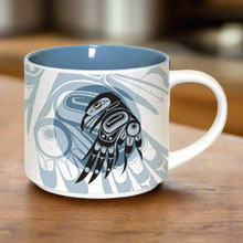 Load image into Gallery viewer, &quot;Raven Moon&quot; 16oz Mug, design by Haida artist Allan Weir
