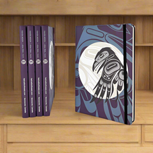 Load image into Gallery viewer, &quot;Raven Moon&quot; Journal by Haida artist, Allan Weir
