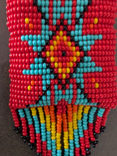 Load image into Gallery viewer, Beaded amulet necklace
