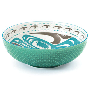Porcelain Art Bowls in 2 different sizes to choose from - Killer Whale
