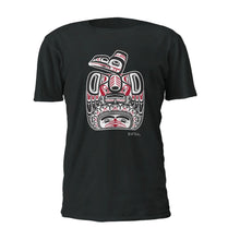 Load image into Gallery viewer, &quot;Children of the Raven&quot; Unisex Tshirt by Haida Artist Bill Reid - North of Fifty Indigenous Boutique
