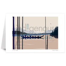 Load image into Gallery viewer, Mark Preston Curtis Canoe Wall Art | Native Art Canada
