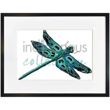 Load image into Gallery viewer, Dragonfly by Kwakwaka’wakw and French Canadian artist, Diane Levesque
