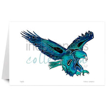 Load image into Gallery viewer, Eagle by Kwakwaka’wakw and French Canadian artist, Diane Levesque
