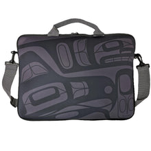 Load image into Gallery viewer, Laptop Bag with Eagle Freedom design by Native Artist Francis Dick
