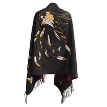 Load image into Gallery viewer, Eagle&#39;s Gift Eco-Shawl by Maxine Noel
