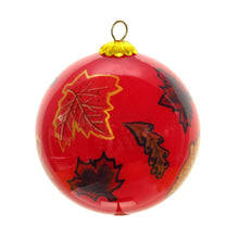 Load image into Gallery viewer, "Fall Winds of Change" design by Metis artist, Leah Dorion
