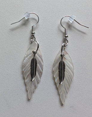 Mother of Pear earrings North of Fifty 50