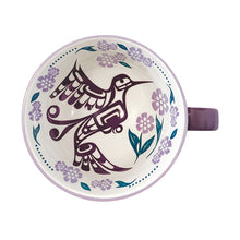 Load image into Gallery viewer, &quot;Hummingbird&quot; Porcelain Mug,  design by Kwakwaka’wakw artist Francis Dick - arriving end of January 2024
