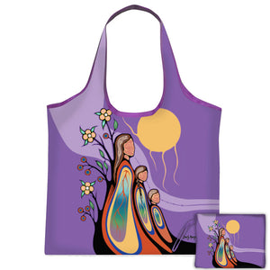 "Gift From Creator" Reusable Shopping Bag by Native Artist Emily Kewageshig