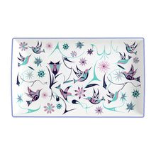 Load image into Gallery viewer, Platter - 10 x 6 inches, Hummingbirds, artwork by Nicole La Rock
