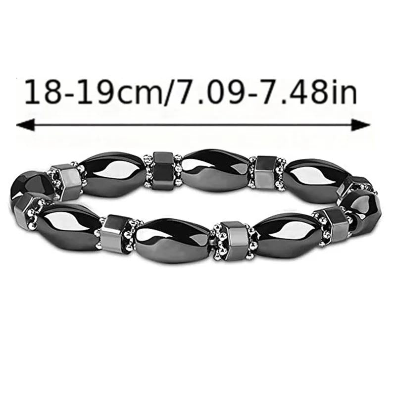 Magnetic Hematite Bracelet - North of Fifty Indigenous Boutique
