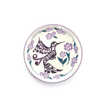 Load image into Gallery viewer, &quot;Hummingbird&quot; Small Plate,  design by Kwakwaka’wakw artist Francis Dick - arriving late January 2025
