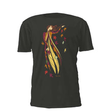 Load image into Gallery viewer, Leaf Dancer Unisex Tshirt artwork by Native artist Maxine Noel - XL only
