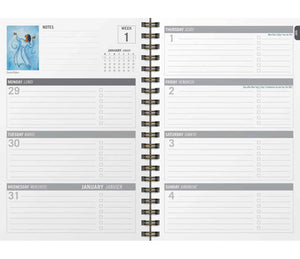 "Not Forgotten" 2026 Weekly Planner artwork by Sioux artist Maxine Noel