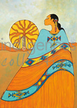 Load image into Gallery viewer, Tree of Life Wall Art by Maxine Noel |  Indigenous Art Print Canada
