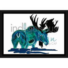 Load image into Gallery viewer, Diane Levesque Moose Wall Art | Native Art Canada 
