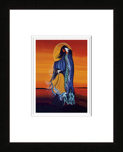 Load image into Gallery viewer, Mother and Daughter Wall Art by Cree artist Betty Albert
