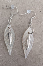 Load image into Gallery viewer, Mother of Pearl earrings North of Fifty 50
