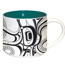 Load image into Gallery viewer, &quot;Octopus (Nuu)&quot; 16oz Mug, design by Haida Artist Ernest Swanson
