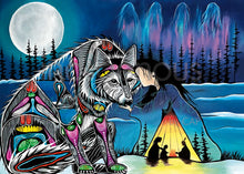 Charger l&#39;image dans la galerie, 12 Moons Art Cards - a card for every month! - by Indigenous Artist Jessica Somers
