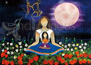 12 Moons Art Cards - a card for every month! - by Indigenous Artist Jessica Somers