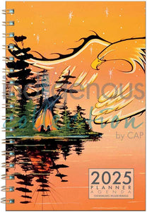 "Eagle Protector" 2025 Weekly Planner artwork by William Monague