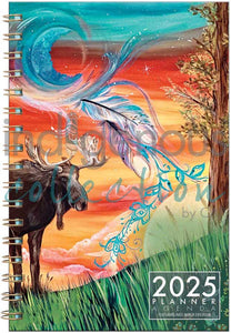 "Harvest Sun" 2025 Weekly Planner artwork by Karen Erickson