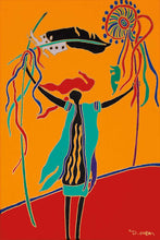 Load image into Gallery viewer, The Healer indigenous wall art by Dawn Oman Canada
