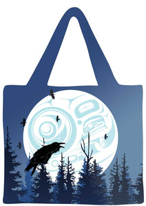 "Raven Moon" Reusable Shopping Bag by Mark Preston