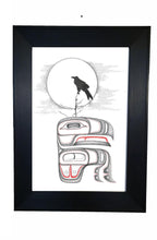 Load image into Gallery viewer, Wall Art - Raven by Charles Silverfox
