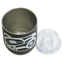 Load image into Gallery viewer, Stainless Steel Tumbler, Raven design by Roy Henry Vickers
