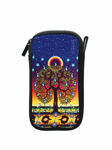 Zippered Accessories Case "Tree of Life" Artwork by James Jacko