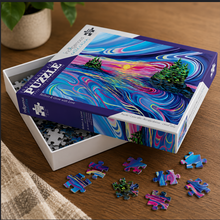 Load image into Gallery viewer, Reflect and Grow with Love 1000 pc jigsaw puzzle
