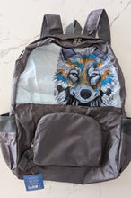 Charger l&#39;image dans la galerie, Foldable backpack featuring the artwork of Micqaela Jones - North of Fifty Indigenous Boutique
