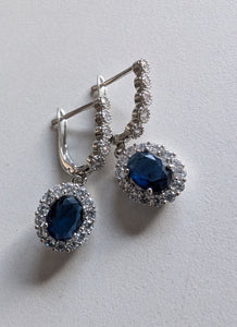 Elegant zircon earrings - North of Fifty Indigenous Boutique