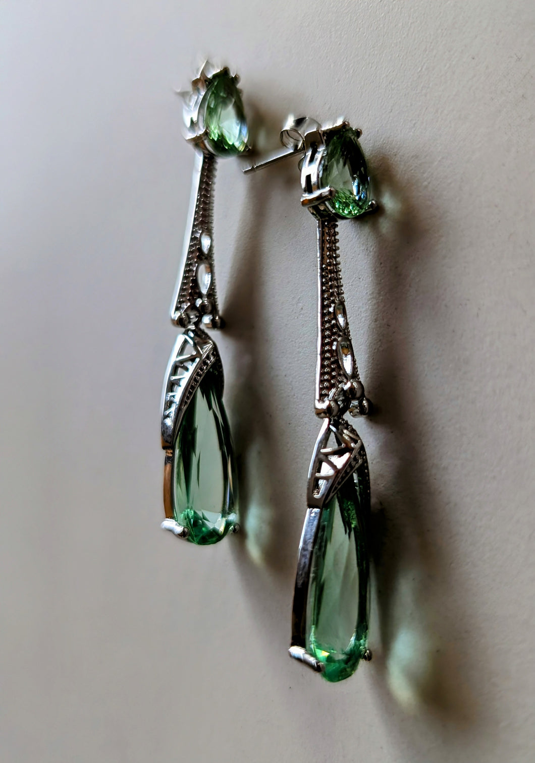 Vintage style Amethyst earrings - North of Fifty Indigenous Boutique