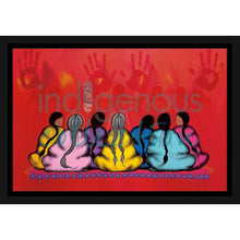 Load image into Gallery viewer, "The Sacredness of Women" Wall Art by Cree/Ojibway artist Simone McLeod
