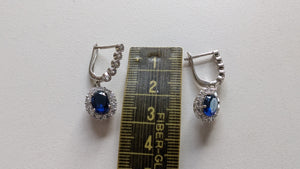 Elegant zircon earrings - North of Fifty Indigenous Boutique