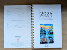 Load image into Gallery viewer, 2026 Weekly Planner artwork by Shelley Davies - North of Fifty Indigenous Boutique
