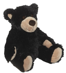 11" Rufus Bear plush toy with detachable beaded Metis pin