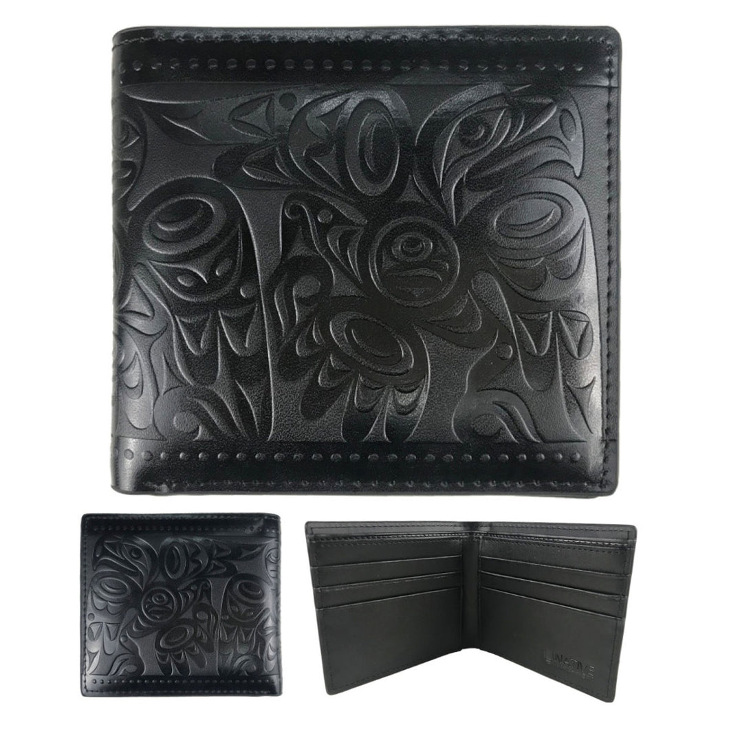 Salish Eagle  Leather Wallet