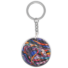 Load image into Gallery viewer, salmon hunter key chain
